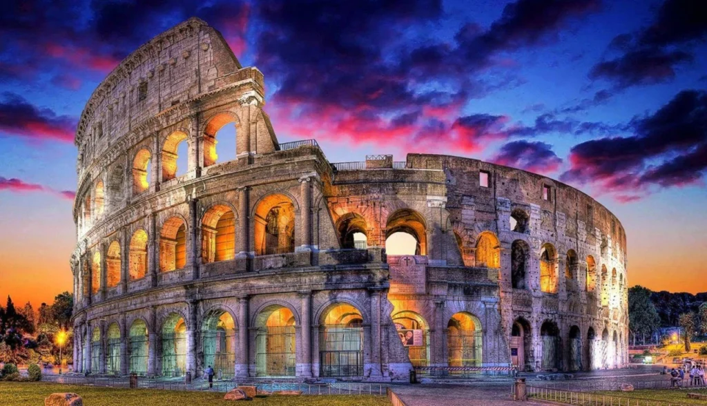 Coliseu na Itália
