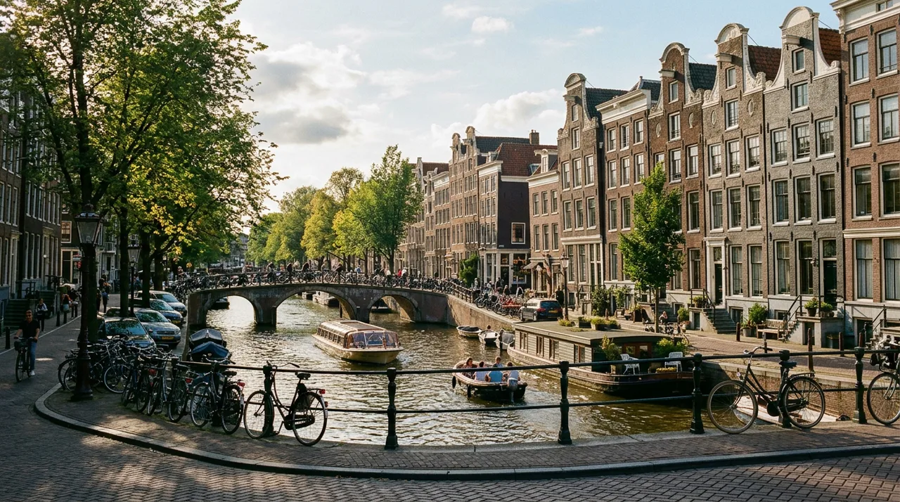 Canais de Amsterdã