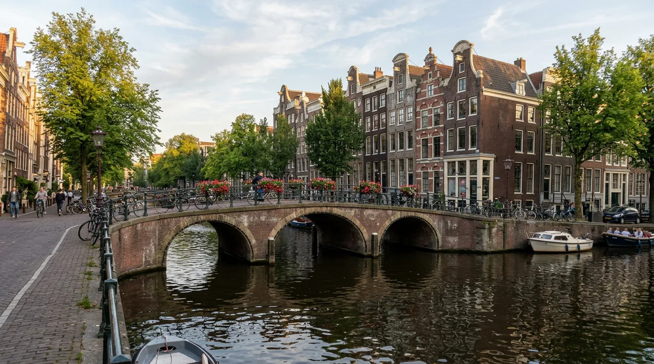 Canais de Amsterdã